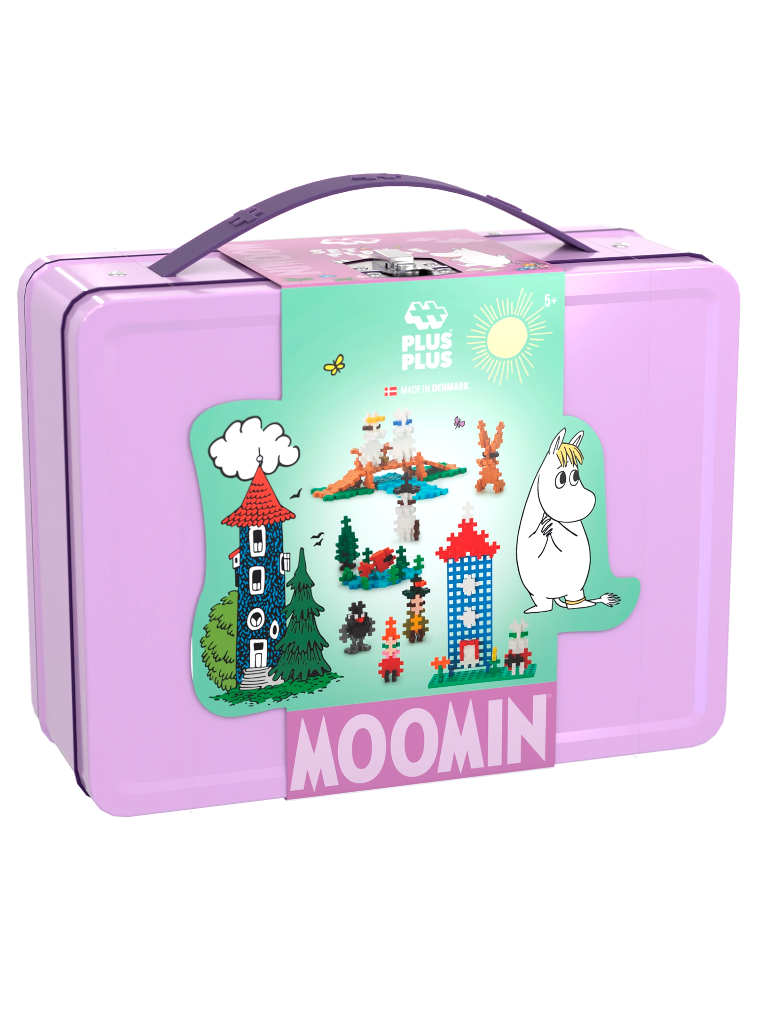 Moominvalley Purple Tin Carry Case - 500 pcs
